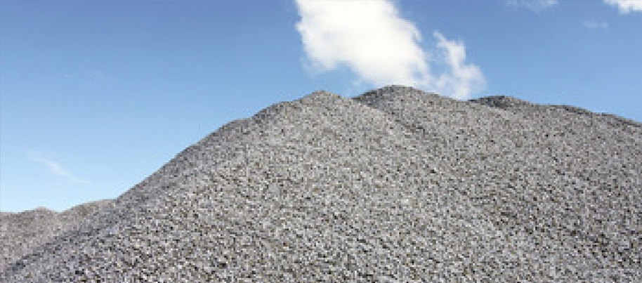pile of aggregates pile of aggregates