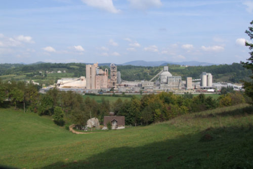 Σερβία - εργοστάσιο παραγωγής κλίνκερ-τσιμέντου Kosjeric