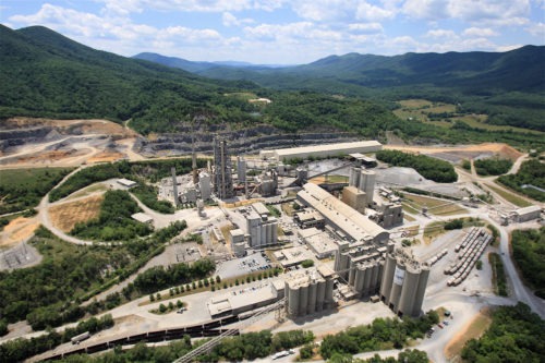 USA - Roanoke integrated cement plant